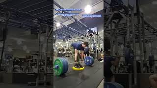 Deficit Stiff Legged Deadlift  365 lbs for 5  170  ATHLEANX Fake Plates EXPOSED [upl. by Aehtela]