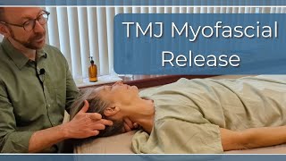 Deep TMJ and Cranial Myofascial Release Demonstration ASMR [upl. by Naerb]