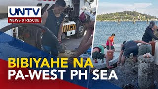 Civilian mission sa West Philippine Sea magsisimula nang maglayag [upl. by Van198]