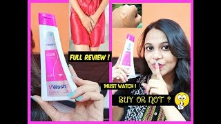 V WASH Feminine Hygiene Wash HONEST REVIEW Hindi How to useखुजलीजलन और संक्रमण से बचाये वी वाश [upl. by Nonek]