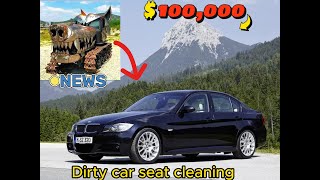 BMW 320 E90  Interior Dry Cleaning Химчистка автосалона [upl. by Bethel]