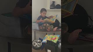 He love books babies babyboy babylove baby learningisfun books bookstore lifestyle [upl. by Levana]