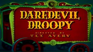 Daredevil Droopy 1951  recreation titles [upl. by Enytsuj]