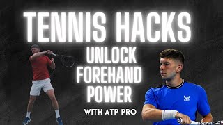 Tennis hacks Unlock Forehand power with ATP Pro [upl. by Felt447]