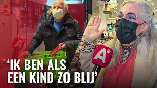 Shopfanaten dolblij met 10 minuten winkelen [upl. by Waligore]