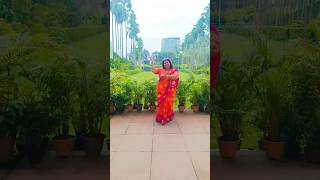 sundori komola nache🌹youtube youtubeshorts dance duragapuja mahalaya [upl. by Ciredec39]