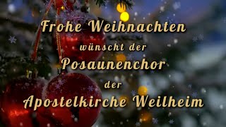 Posaunenchor der Apostelkirche  Musikalischer Adventskalender 2024 [upl. by Enyrat587]