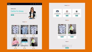 Responsive Ecommerce Website Using HTML CSS and JavaScript in Hindi  Ecommerce Website HTML CSS [upl. by Zoi436]