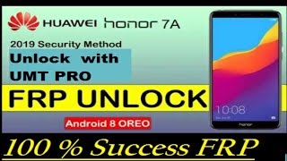 Honor 7A  AUMAL20  FRP unlock UMT PRO [upl. by Baram92]