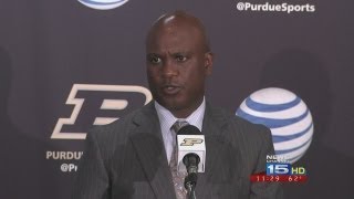 Purdues Darrell Hazell says Rob Henry will start at quarterback against Indiana State [upl. by Alaik309]