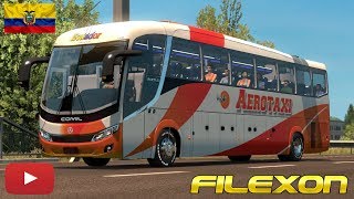 COMIL INVICTUS 1200  MARCEDEZ BENZ 4X2  AEROTAXI  ETS2 130  FILEXON [upl. by Nairolf]