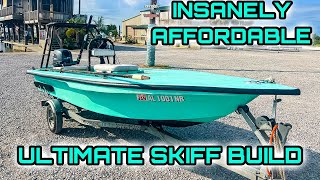 This HOMEMADE Micro Skiff is EXTREMELY Affordable [upl. by Airretnahs]