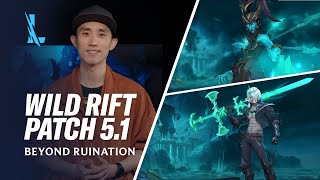 Patch 51 Preview  League of Legends Wild Rift [upl. by Anelac]