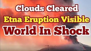 World In Shock Etna Eruption Volcano Siciliy Italy Africa Eurasia Collision Zone [upl. by Allenad323]