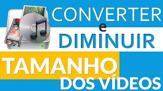 Como converter e diminuir tamanho dos vídeos no FormatFactory [upl. by Cicero414]