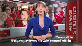 Ngomongin FIFA● Suporter Indonesia Kembali Bikin Gema di Seluruh Dunia Timnas Indonesia Tanah airku [upl. by Htennek]