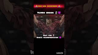 Yujiro shook to see the baki hanma power😈🗿bakivspickle bakihanmaseason2 bakihanma trendingshorts [upl. by Venable]