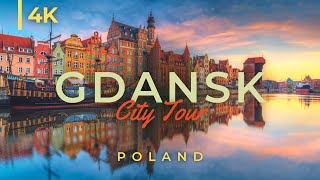 Visit Gdańsk in 4K UHD  Europes hidden Gem  Poland [upl. by Sillad]