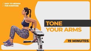 19 Mins  Tone your Arms  Shilpa Shetty  Arm Workout [upl. by Yrelle527]