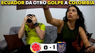 ¡TOQUE DE HUMILDAD Reacciones Colombia 0 vs Ecuador 1  Eliminatorias Mundial 2026 [upl. by Beard]