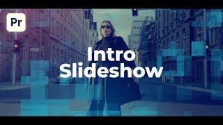 Premiere Pro Template Intro Slideshow [upl. by Am]