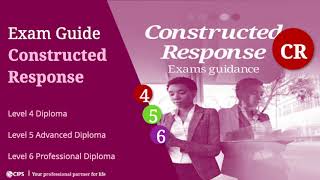 How to prepare for CIPS Constructed Response CR exams [upl. by Ellenoj873]