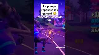 Le pompe repouse les enemie 😂 epicpartner fortnite [upl. by Machute]