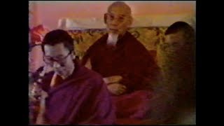 The Teachers of Geshe Kelsang Gyatso Geshe Kelsang Bows Before Zong Rinpoche [upl. by Elatnahc]