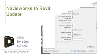 Navisworks to Revit  Update [upl. by Anoyek]