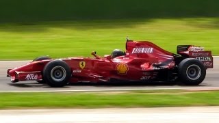 Ferrari F2007 F1 Car V8 Engine Sound [upl. by Iidnarb]