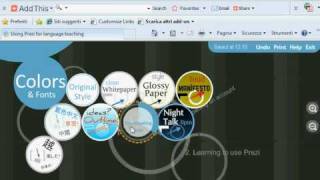 Using Prezi for language teaching 1avi [upl. by Enialed630]