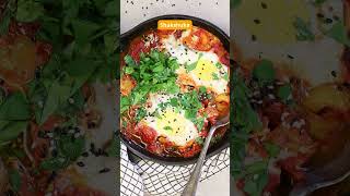 Low CarbAbendessen So einfach geht Shashuka 🥚  EAT SMARTER shorts rezepte [upl. by Vernier878]