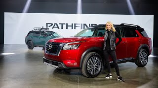 2022 Nissan Pathfinder LIVE Walkaround amp Review [upl. by Solim]