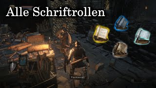 Alle Schriftrollen  Fundorte  Dark Souls 3 [upl. by Kwasi]