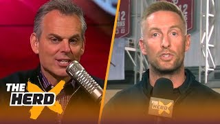 Joel Klatt joins Colin Cowherd from Baker Mayfields Pro Day  THE HERD [upl. by Noryk]