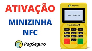 Como Configurar Minizinha Bluetooth NFC pelo Aplicativo PagBank 2022  Ativação Minizinha NFC [upl. by Marras555]