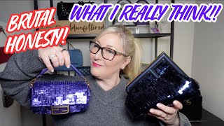 FENDI FIRST BAG REVIEW FIRST IMPRESSIONS REVEAL AND WHAT FITS [upl. by Weinberg]