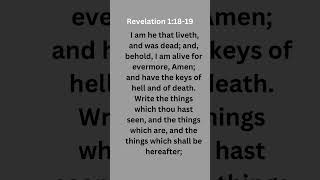 I am he that liveth and was dead and behold I am alive for evermore Amen [upl. by Novyar]