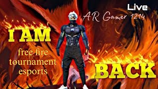 Free fire tournament esports 💥🏆AR gamer 1214 is live argamer1214 freefire [upl. by Zelde]