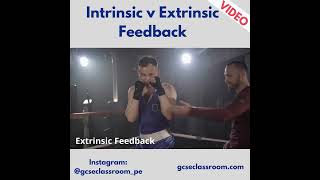 Intrinsic v Extrinsic Feedback [upl. by Ntsyrk]