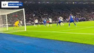 Jamie Vardy goal against Tottenham Spurs  Leicester vs Tottenham Spurs  Premier League 202425 [upl. by Nilrev]