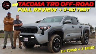 Is The 2024 Toyota Tacoma The BEST Midsize Truck  060 TEST  Full Review [upl. by Alphard]