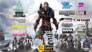 Ryzen 5900X  RTX 3060ti Test In 14 Games  1080p [upl. by Bloxberg110]