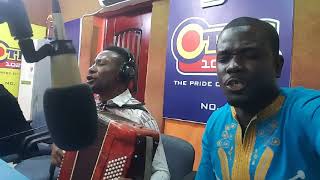 EVANGELISTAKWASI NYARKOACCORDION Live WORSHIP on OTEC FM [upl. by Lisab247]