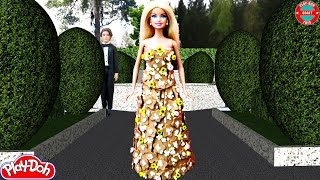 Play Doh Barbie Taylor Swift  Blank Space Inspired Dress [upl. by Elocaj]