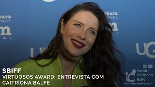 Virtuosos Award Entrevista com Caitríona Balfe HD Legendado [upl. by Verbenia479]