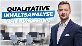 Qualitative Inhaltsanalyse nach Mayring So geht es richtig Excel MaxQDA [upl. by Adlitam]