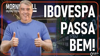 Morning Call  Quintafeira 08082024  IBovespa Passa Bem [upl. by Ahsimot]