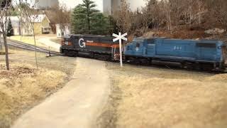 Coal trains on the Allagash  February 2018 Model Railroad Hobbyist  Mike Confalone [upl. by Wiese]