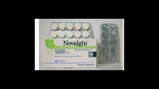 Novalgin 500 mg Tablet Novalgin Novalgin Nedir Novalgin Niçin Kullanılır ilaç ağrıkesici [upl. by Otila]